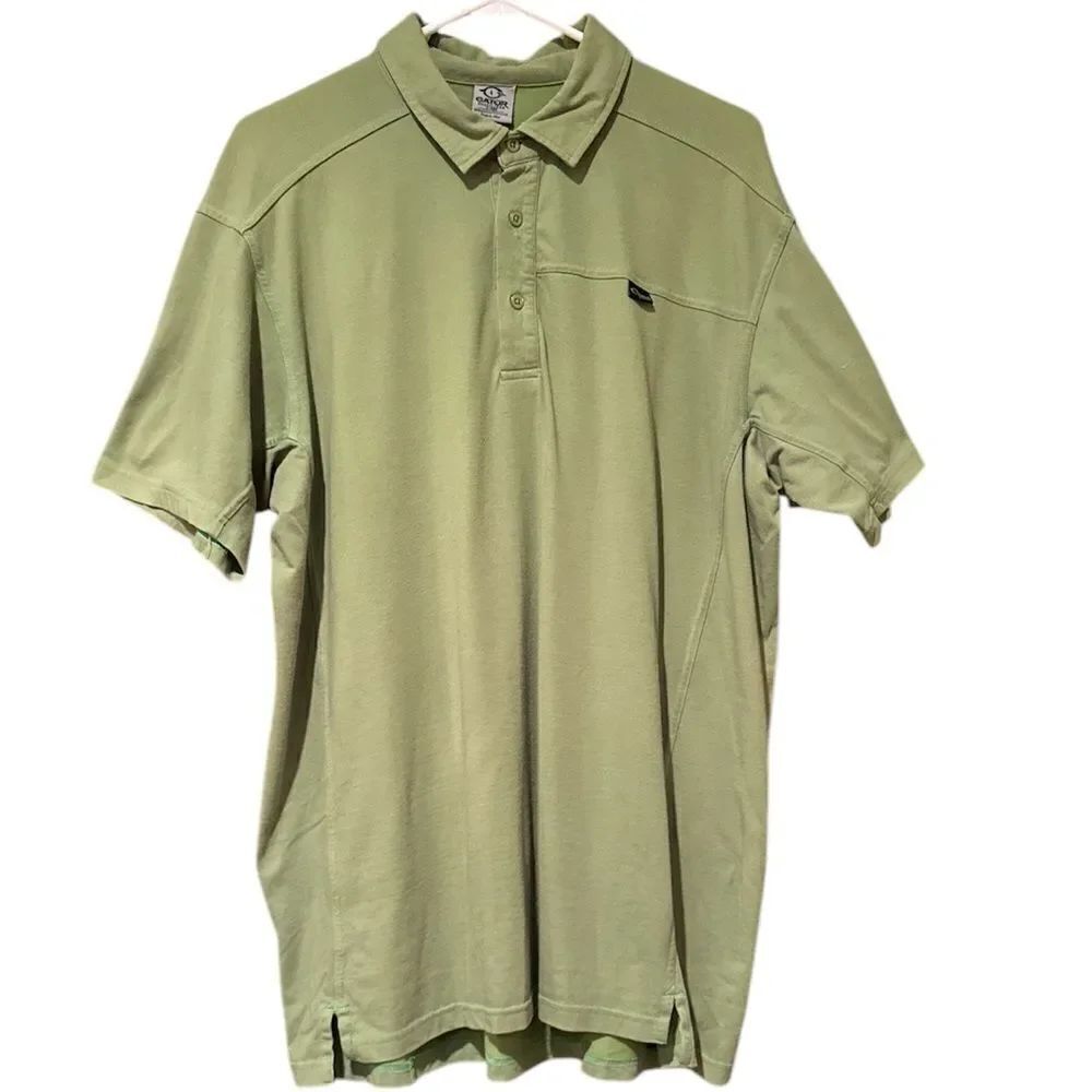 Gator Outfitters Green Polo Short Sleeve Men’s Shirt Size XL
